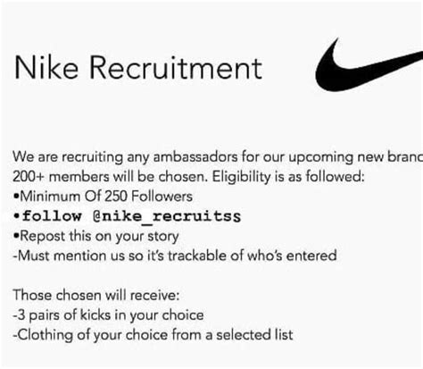 adidas recruitment instagram fake|Fake Nike Influencer Recruitment Scam Goes Viral .